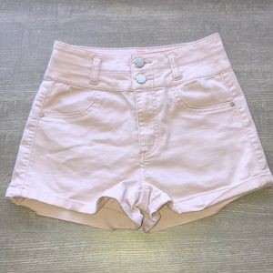 High waisted Pink Shorts
